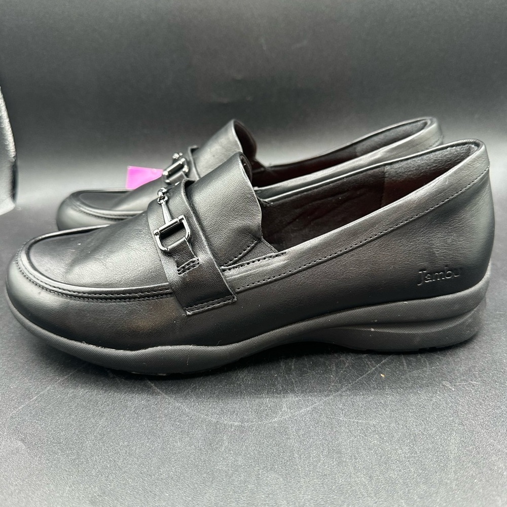 Women’s Jambu Tabitha Horse Bit Black Slip On Loafers Size 8.5W - Picture 3 of 8
